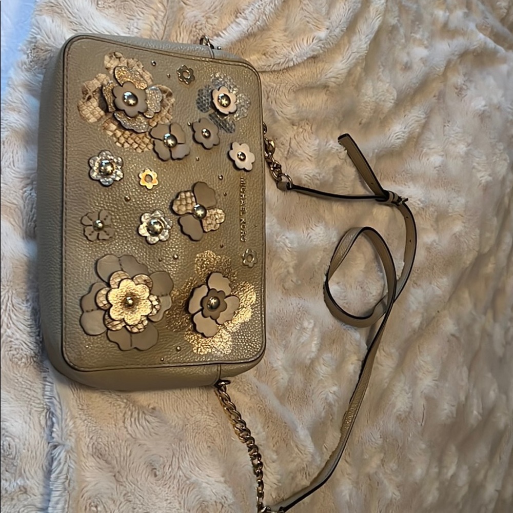 Michael Kors crossbody floral purse